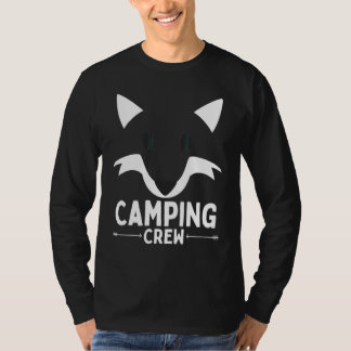 T-shirt Équipe de camping Camionneur Équipée de Fox  Famil