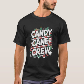 T-shirt Équipe de Canne en Sucre Groupe de Famille Amateur