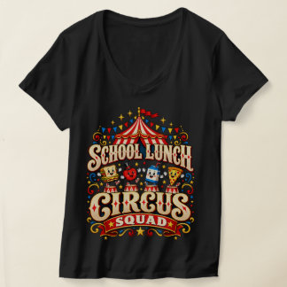 T-shirt Équipe de cantine scolaire drôle Humour du personn