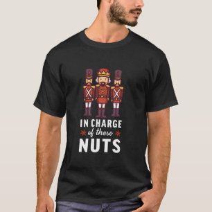 T-shirt Équipe De Casse-Noisettes En Charge Ces Noix Balle