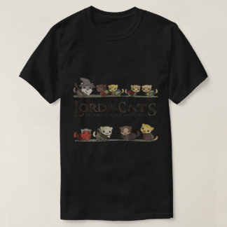 T-shirt Équipe de chat de fantasy aventure