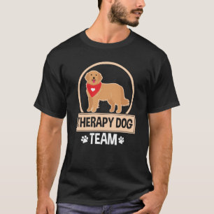 T-shirt Équipe de chien thérapeutique