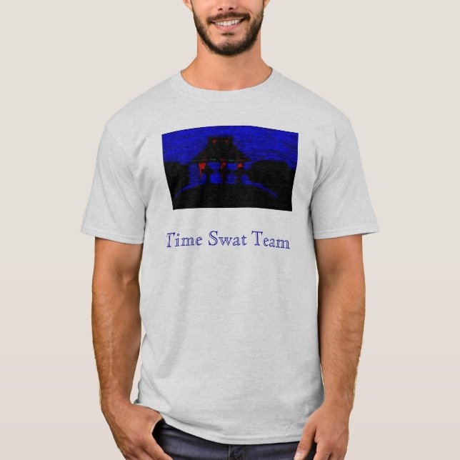 T-shirt Équipe de choc de temps (Devant)