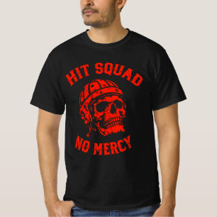 T-shirt Équipe de choc Sans pitié Tactique Sports et Style