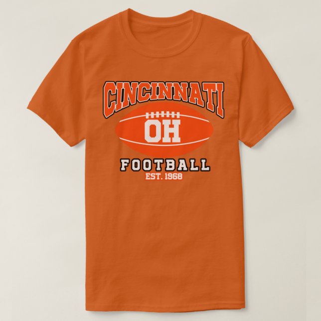 T-shirt Équipe de Cincinnati Bengals TShirtCincinnati (Design devant)