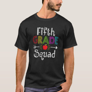 T-shirt Équipe de cinquième année  Enseignant de 5e année 
