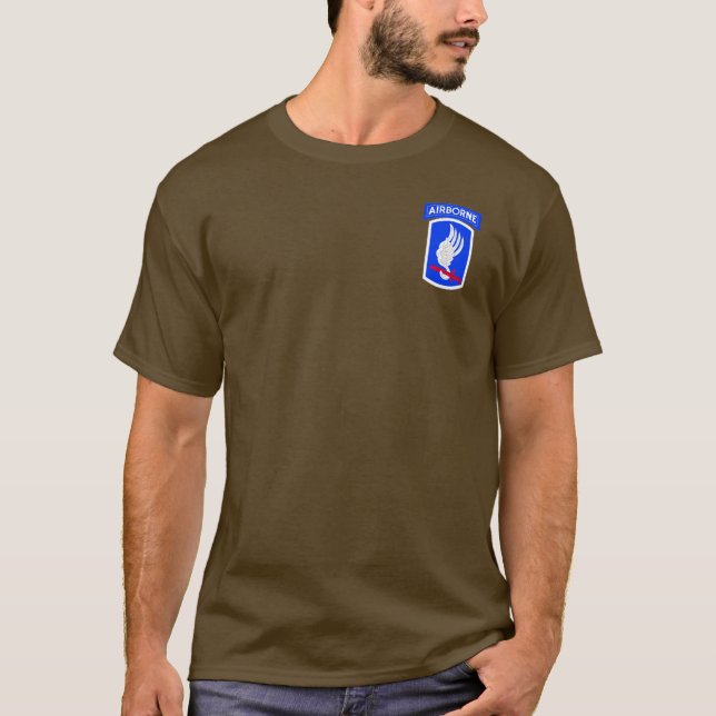 T-shirt Équipe de combat de l'armée 173rd (Devant)