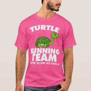 T-shirt Équipe De Coureurs De Tortues Nous Sommes Lents Al
