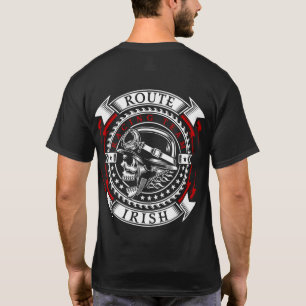 T-shirt Équipe de course irlandaise personnalisable "ROUTE