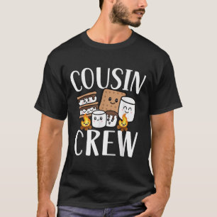 T-shirt Équipe de cousins 2024 Voyage de camping Smore Gro