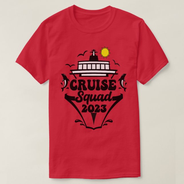 T-shirt Équipe de croisière 2023 (Design devant)