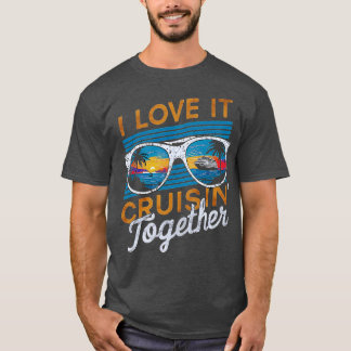 T-shirt Équipe de croisière 2024 Amis et vêtements de fami