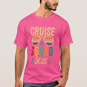T-shirt Équipe de croisière 2025 Famille de jumelage de va
