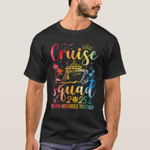 T-shirt Équipe de croisière 2025 Famille de jumelage de va
