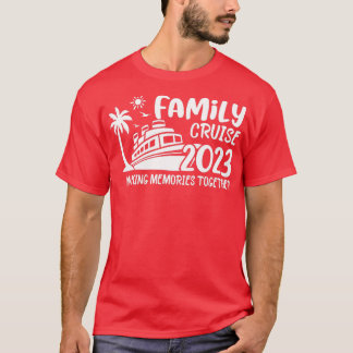 T-shirt Équipe de croisière en famille 2023 Costume de fam