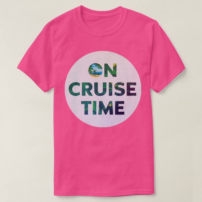 T-shirt équipe de croisière été 2024 (Design devant)