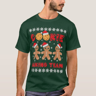 T-shirt Équipe de cuisine pain d'épice hommes avec Casquet