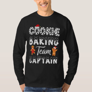 T-shirt Équipe de cuisson des biscuits de Noël Capitaine G
