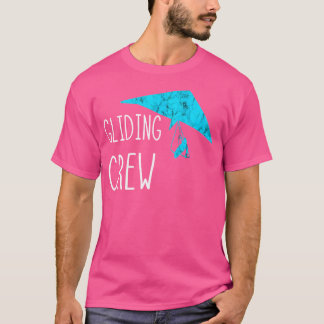 T-shirt Équipe de deltaplane Escadron de deltaplane Groupe