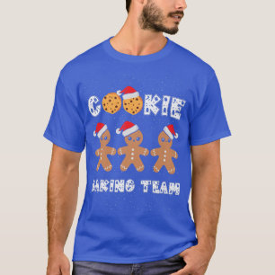 T-shirt Équipe de fabrication de biscuits hommes en pain d