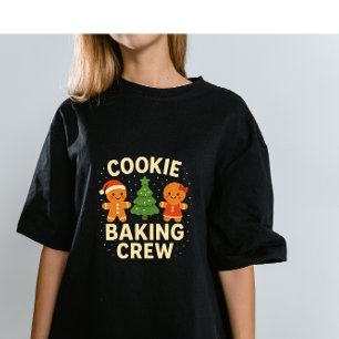 T-shirt Équipe de fabrication de biscuits – Noël au gingem