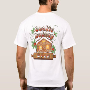 T-shirt Équipe de fabrication de maison en pain d'épices p