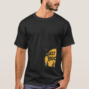 T-shirt Équipe de fantasy Quest Broccoli Amoureux de Chat
