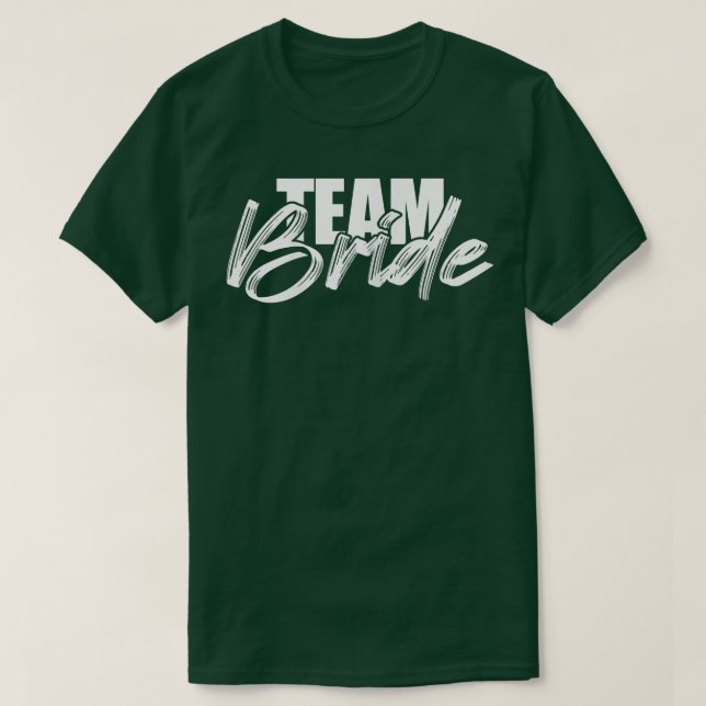 T-shirt Équipe de femmes Bachelorette de la fête de mariée (Design devant)