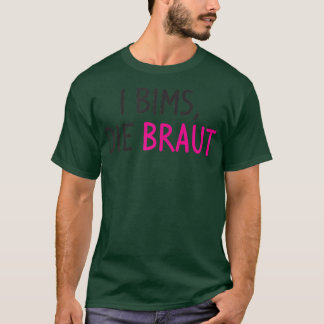 T-shirt Équipe de femmes cool mariée enterrement de vie de