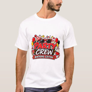 T-shirt Équipe de fête