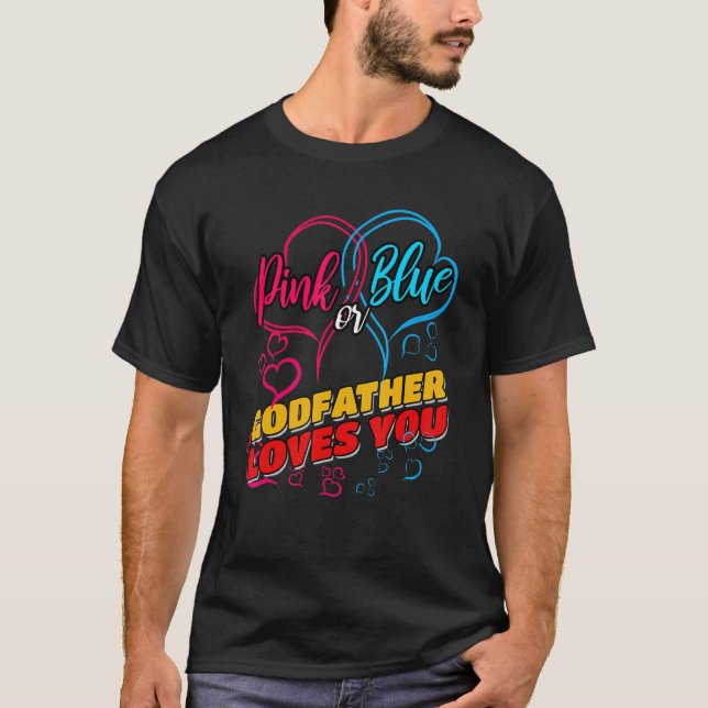 T-shirt Équipe de fête de révélation du sexe masculin Fête (Devant)