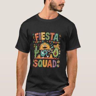 T-shirt Équipe de fête mexicaine 5 De Mayo Drôle Cinco D