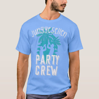 T-shirt Équipe de fête pour enterrement de vie de garçon