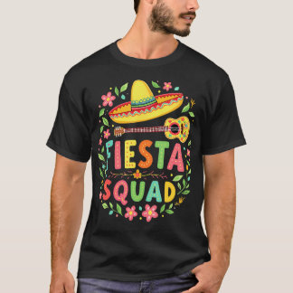 T-shirt Équipe de fiesta assortie pour le Cinco De Mayo me