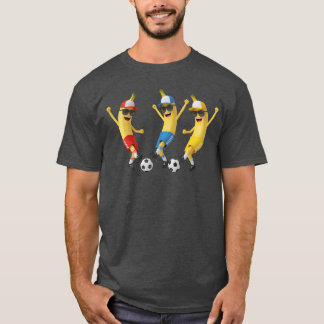 T-shirt Équipe de football de banane drôle Art cool dessin