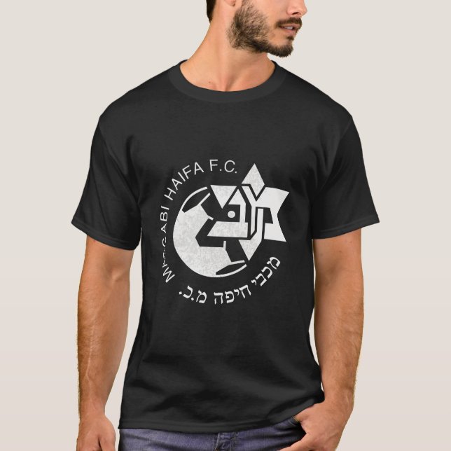 T-shirt Équipe de football de Maccabi Haifa (Devant)