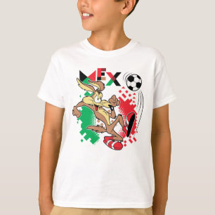 T-shirt Équipe de football du Mexique Graphique WILE E. CO