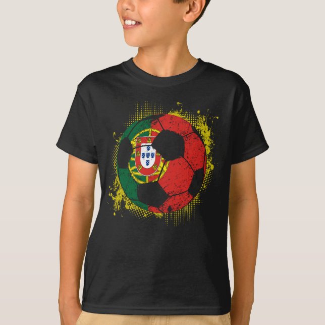 T-shirt Équipe de football du Portugal (Devant)