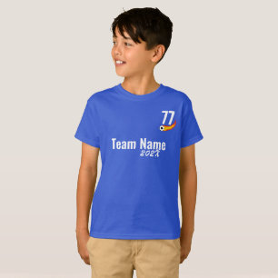 T-shirt Équipe de football Sport Journée de terrain Cheer 