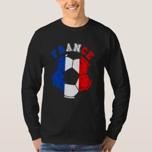 T-shirt Équipe de France de Football France Balle Fierté F