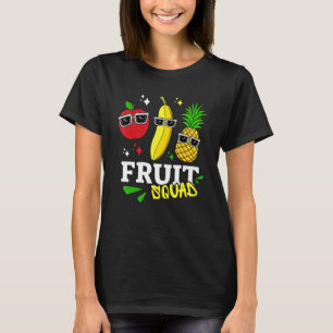 T-shirt Équipe de fruits nourriture Vegan Hommes Femmes Ga