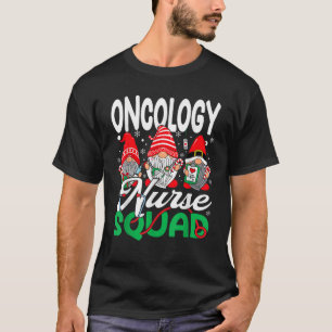T-shirt Équipe de garde d'infirmières en oncologie Gnomes 