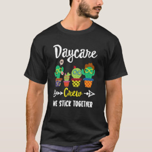T-shirt Équipe de garderie Cactus Équipe de garderie Ensei
