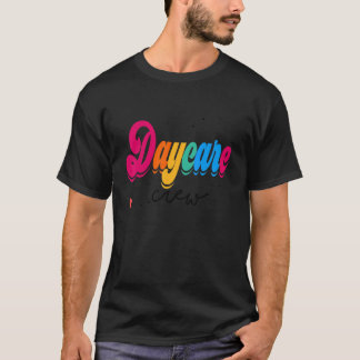 T-shirt Équipe de garderie Équipe d'école Fournisseur de s
