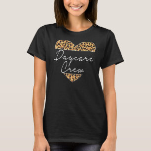 T-shirt Équipe de garderie Établissements scolaires Fourni