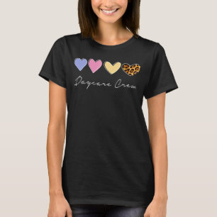 T-shirt Équipe de garderie Établissements scolaires Fourni