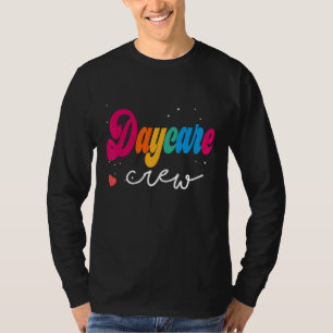 T-shirt Équipe de garderie Établissements scolaires Fourni