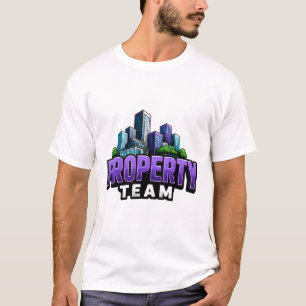 T-shirt 🏘️ Équipe de gestion immobilière du personnel 🔑