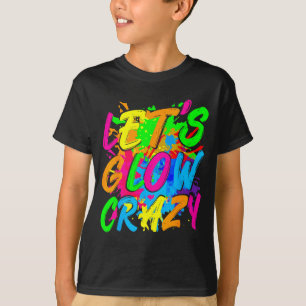 T-shirt Équipe de groupe de fête des années 80 laisse foll