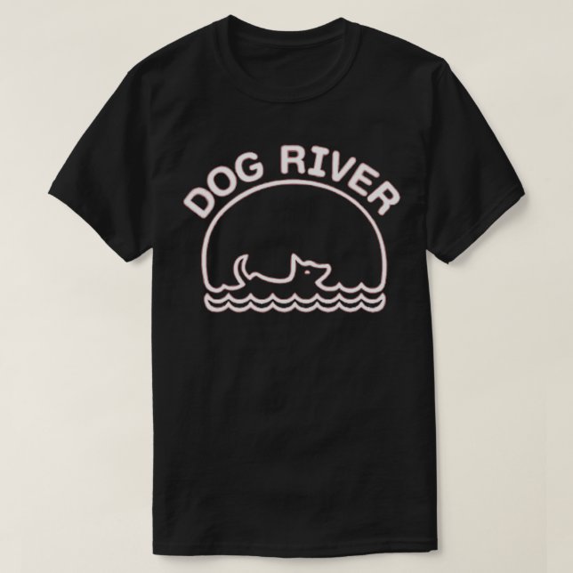 T-shirt Équipe de hockey de Dog River (Design devant)